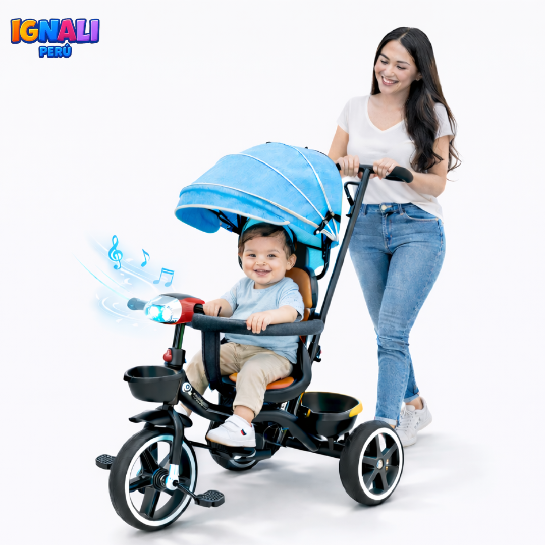 TRICICLO MULFITUNCIONAL PARA NIÑOS - 1