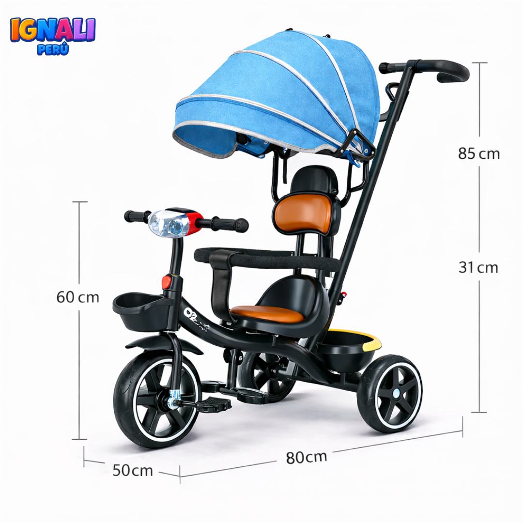 TRICICLO MULFITUNCIONAL PARA NIÑOS - 2