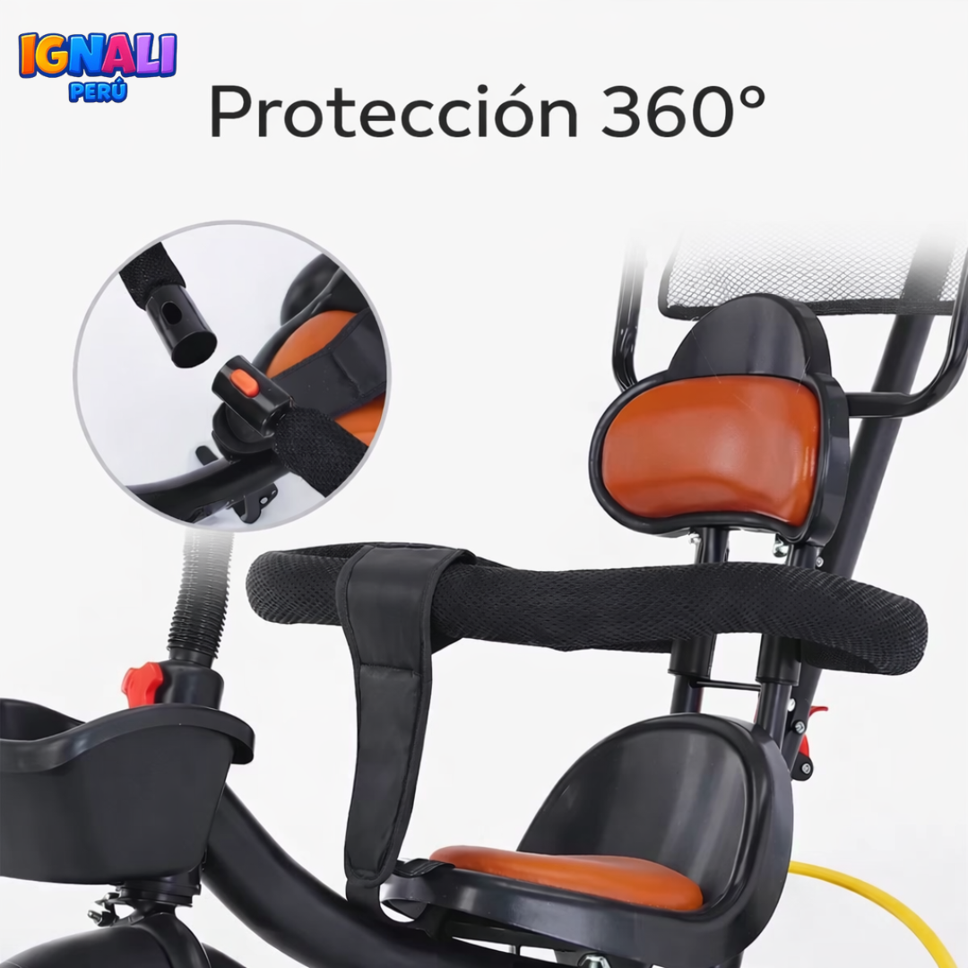TRICICLO MULFITUNCIONAL PARA NIÑOS - 5