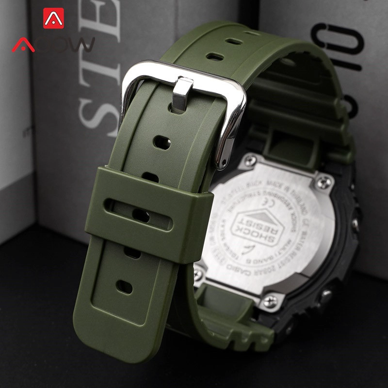CORREA REPUESTO PARA CASIO G-SHOCK DW-5600  GA-2100 - VERDE - 4