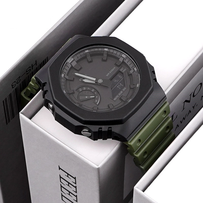 CORREA REPUESTO PARA CASIO G-SHOCK DW-5600  GA-2100 - VERDE - 5
