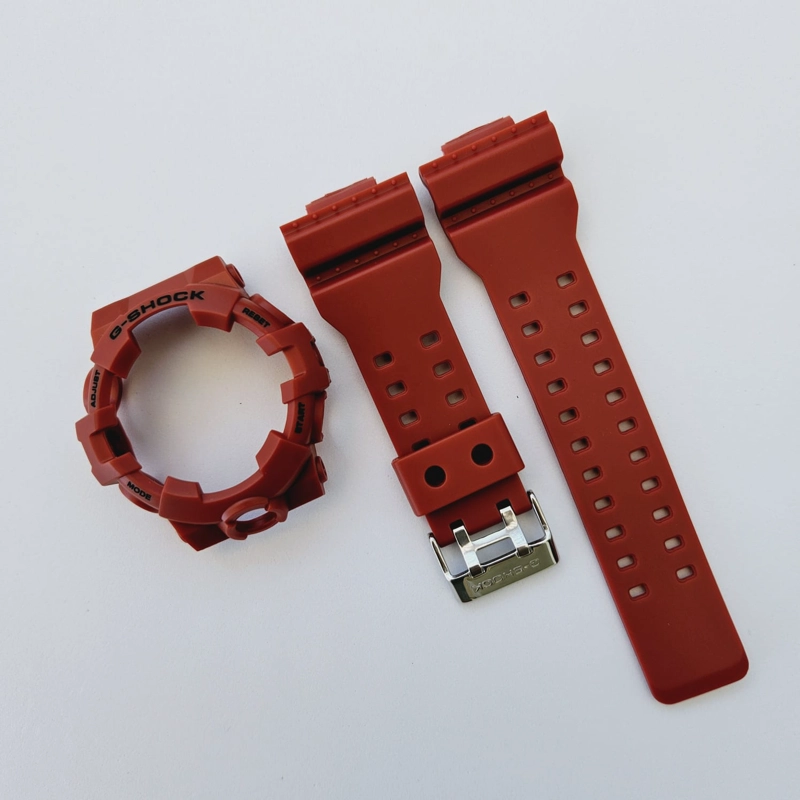 CORREA REPUESTO + BISEL CASIO G-SHOCK GA-700 ROJO - 1