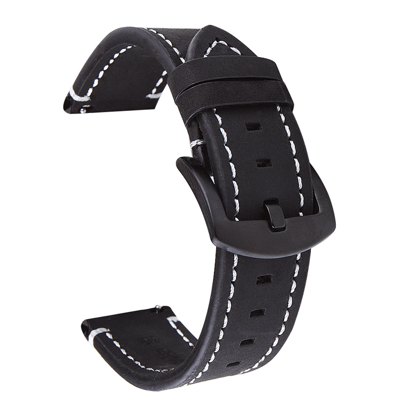 CORREA CUERO PARA SAMSUNG GALAXY WATCH 7 - NEGRO - 1