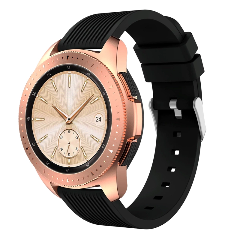 CORREA SILICONA PARA SAMSUNG GALAXY WATCH FE - NEGRO - 2