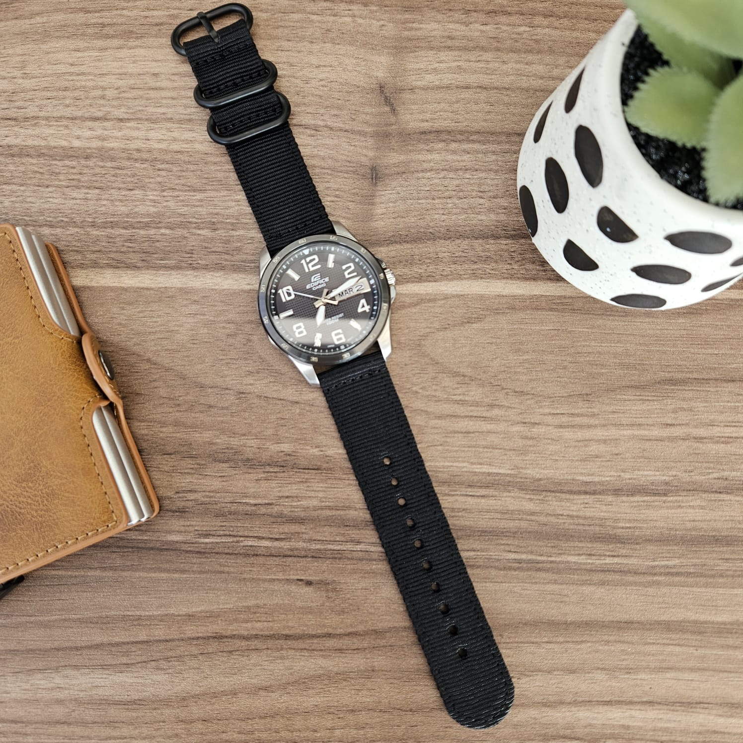 CORREA NYLON PARA XIAOMI WATCH S4 - NEGRO - 3