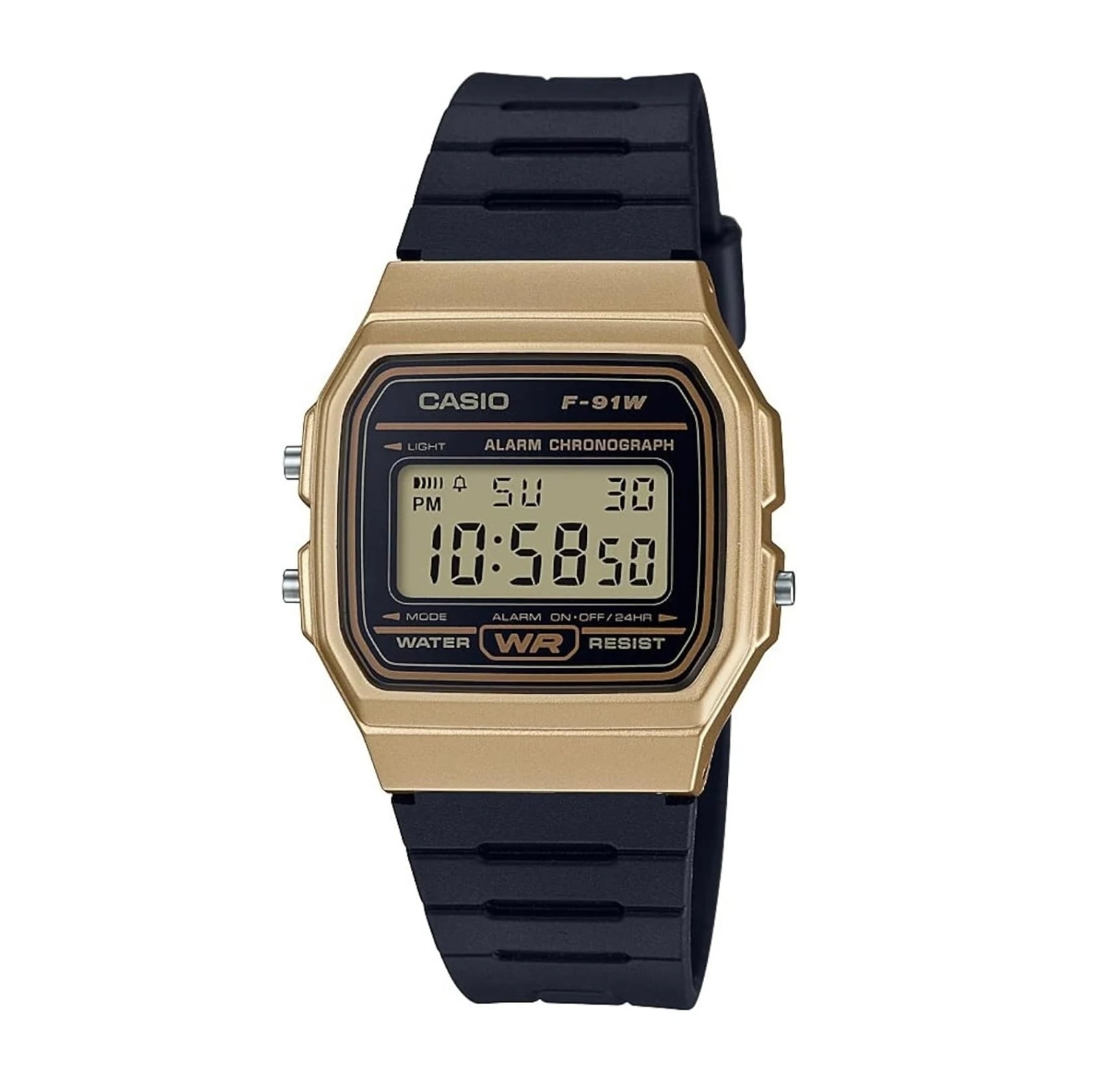 RELOJ CASIO CLASSIC F91WM-9A | DIGITAL | UNISEX - DORADO - 1