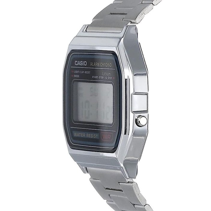 RELOJ CASIO CLASSIC A158WA | DIGITAL | UNISEX - PLATEADO - 3