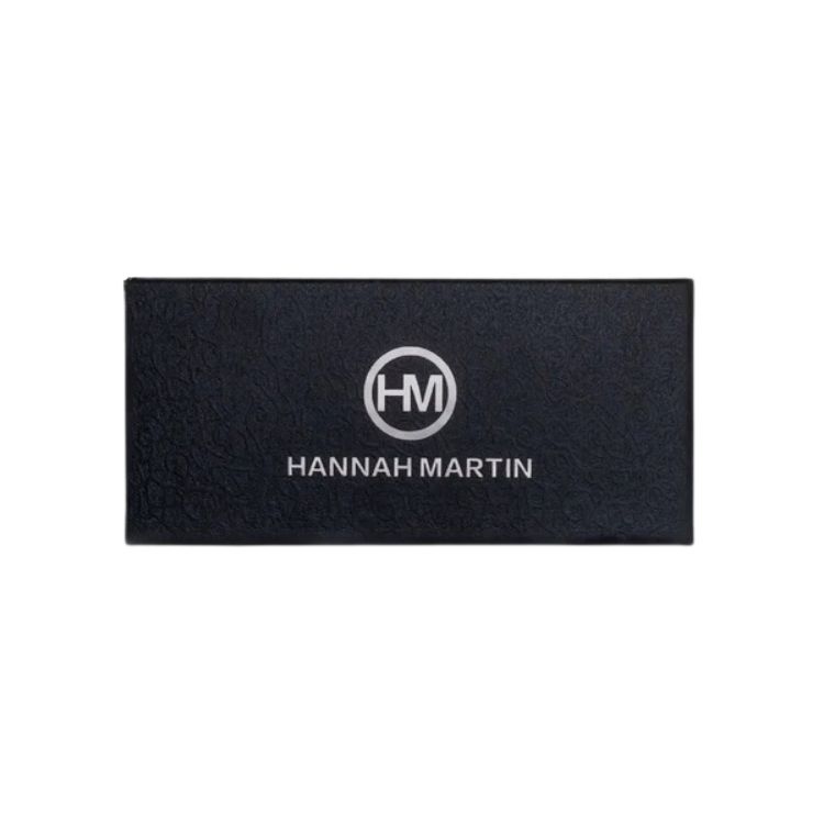 RELOJ PARA HOMBRE - HANNAH MARTIN - ACERO - DIAL SEG - NEGRO CELESTE - 5