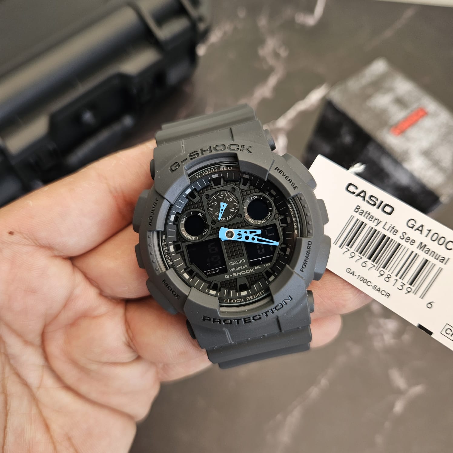 RELOJ CASIO G-SHOCK GA100 8ACR - 4