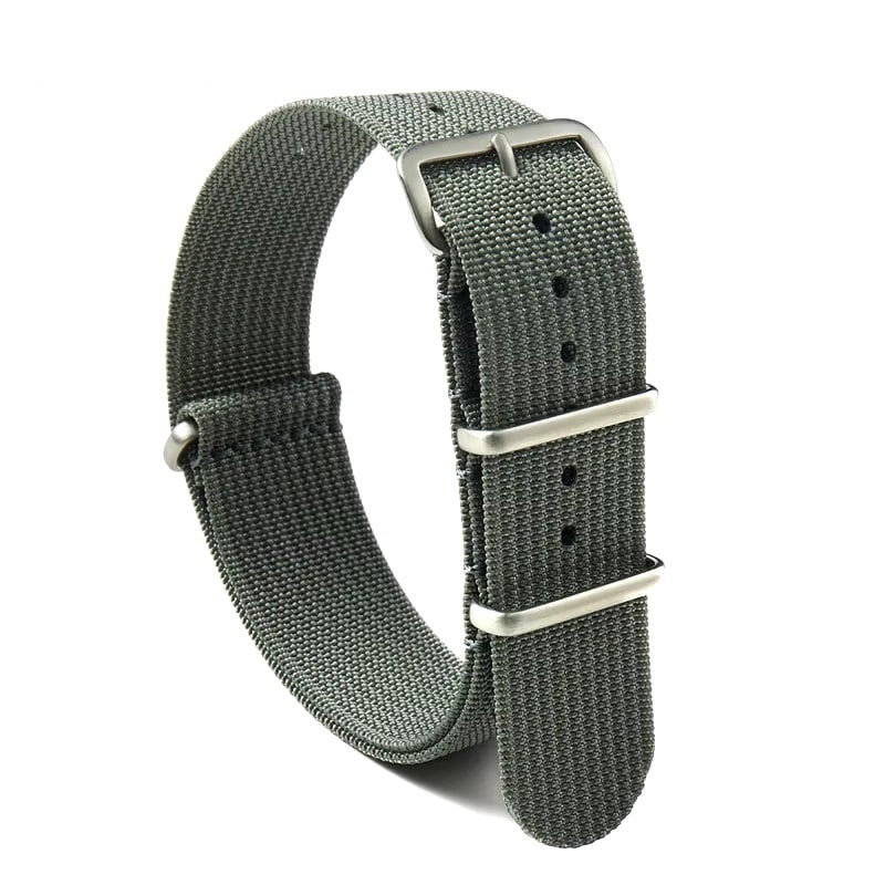 CORREA NYLON NATO - 18MM ANCHO - UNIVERSAL - GRIS - 1