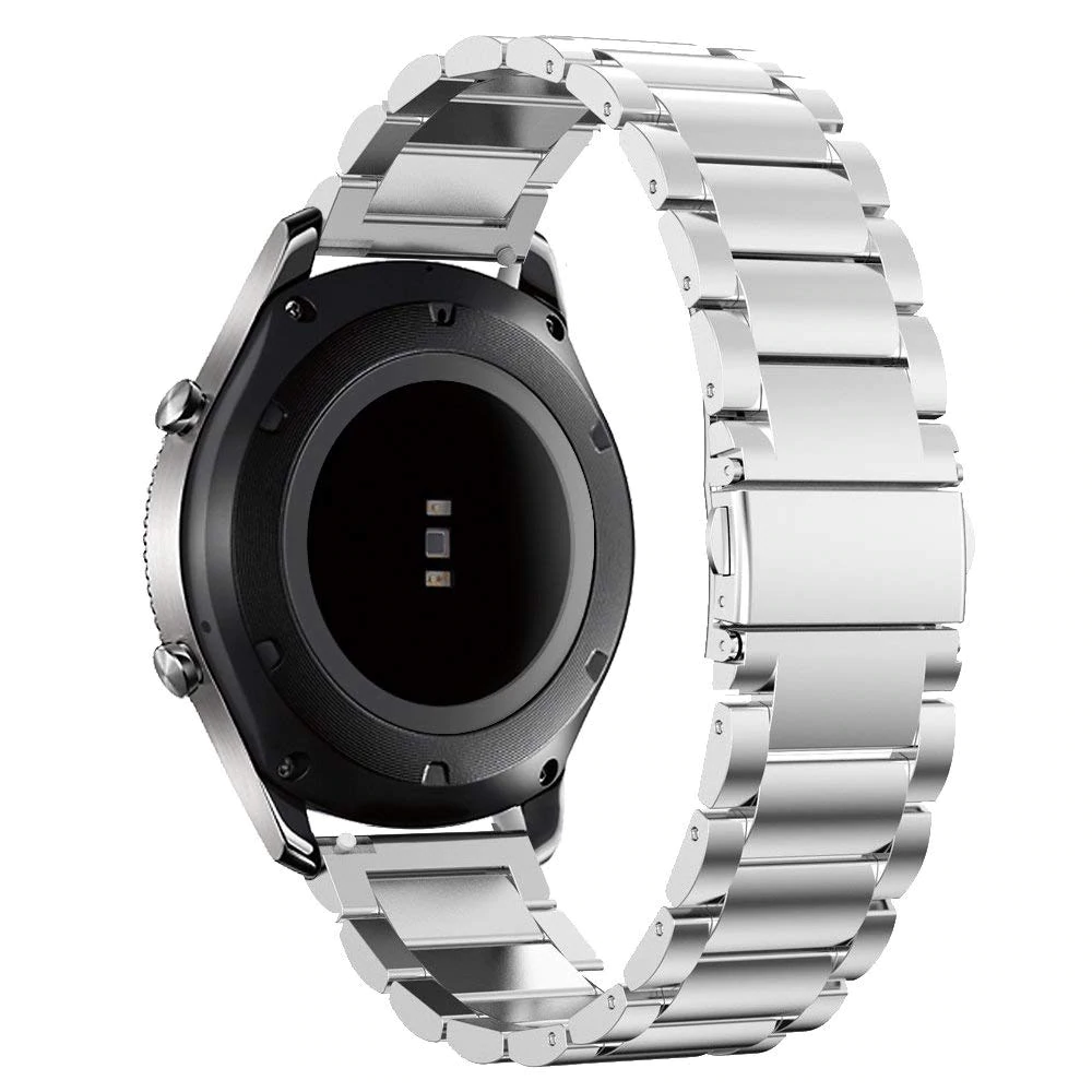 CORREA ACERO ESLABONES PARA RELOJ UNIVERSAL - 18MM ANCHO - PLATA - 2