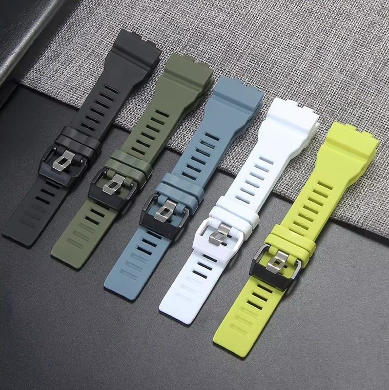 CORREA REPUESTO PARA CASIO G SHOCK GBD-800 - GBA-800 - AZUL ACERO - 2