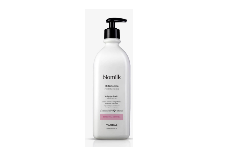 BIOMILK FRAMBUESA GRANADA CREMA CORPORAL HIDRATANTE - 1