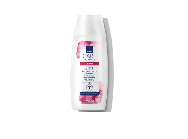 JABON LIQUIDO INTIMO GENTLE CON MANZANILLA AVON - 1