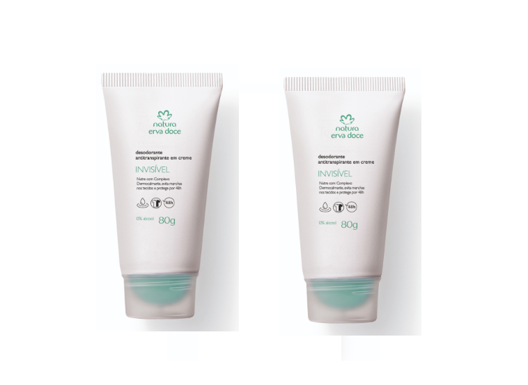 PACK X 2 - DESODORANTE ANTITRANSPIRANTE EN CREMA ERVA DOCE NATURA. - 1