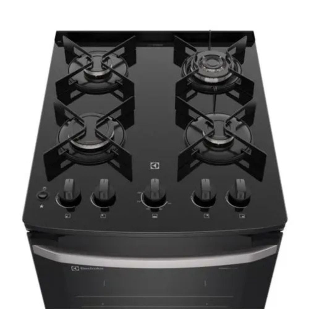 COCINA GAS ELECTROLUX FE4GP4H 20' NEGRO 4 HORNILLAS - 4