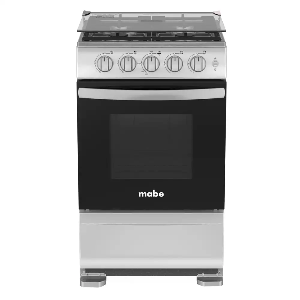 COCINA MABE EMP5120GP2 20' GRAFITO 4 HORNILLAS - 1