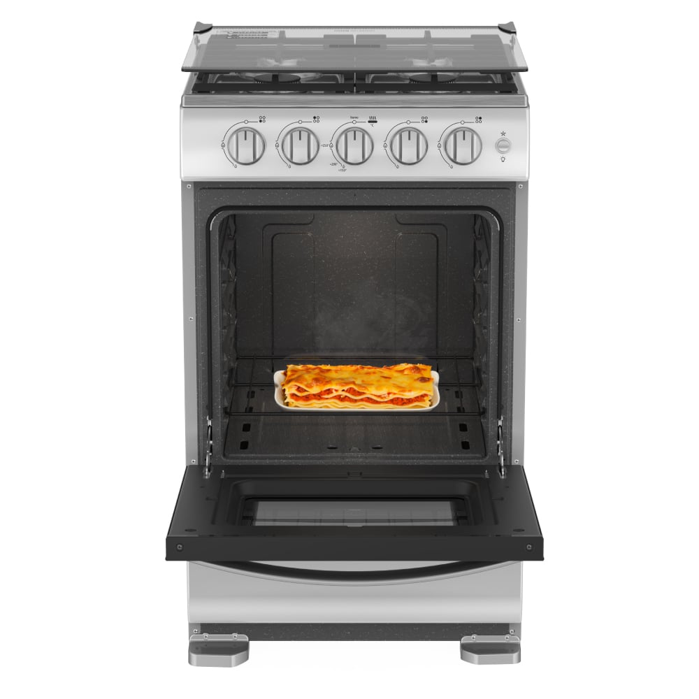 COCINA MABE EMP5120GP2 20' GRAFITO 4 HORNILLAS - 3