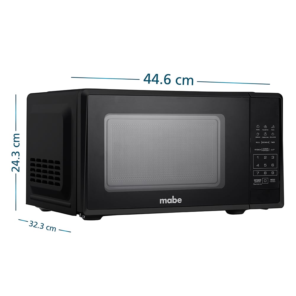 HORNO MICROONDAS MABE 20 LITROS HMM07PBN NEGRO - 2