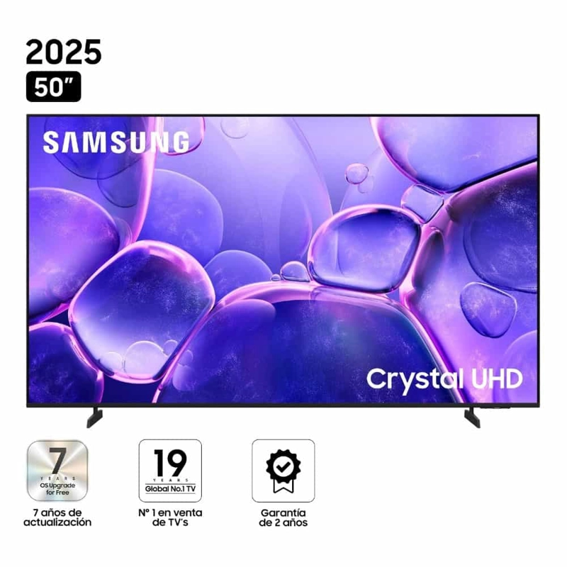 TELEVISOR SMART CRYSTAL UHD 50 PULGADAS SAMSUNG U8000F (2025) - 2