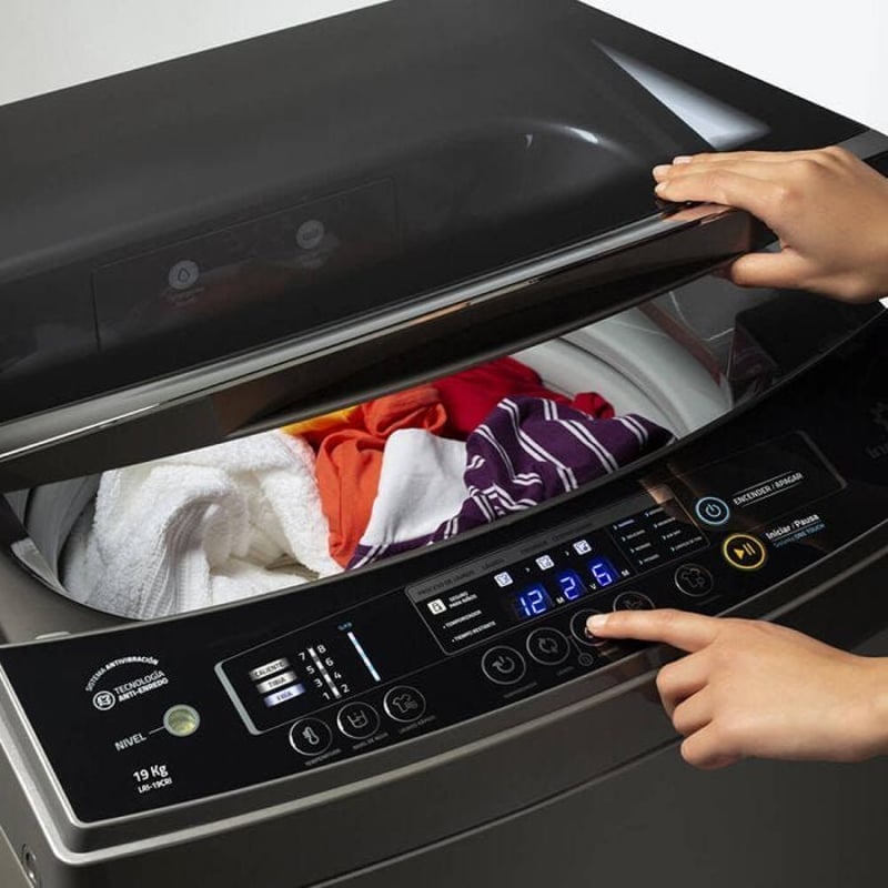 LAVADORA INDURAMA AUTOMATICA LRI21CR 21K CROMA - 3