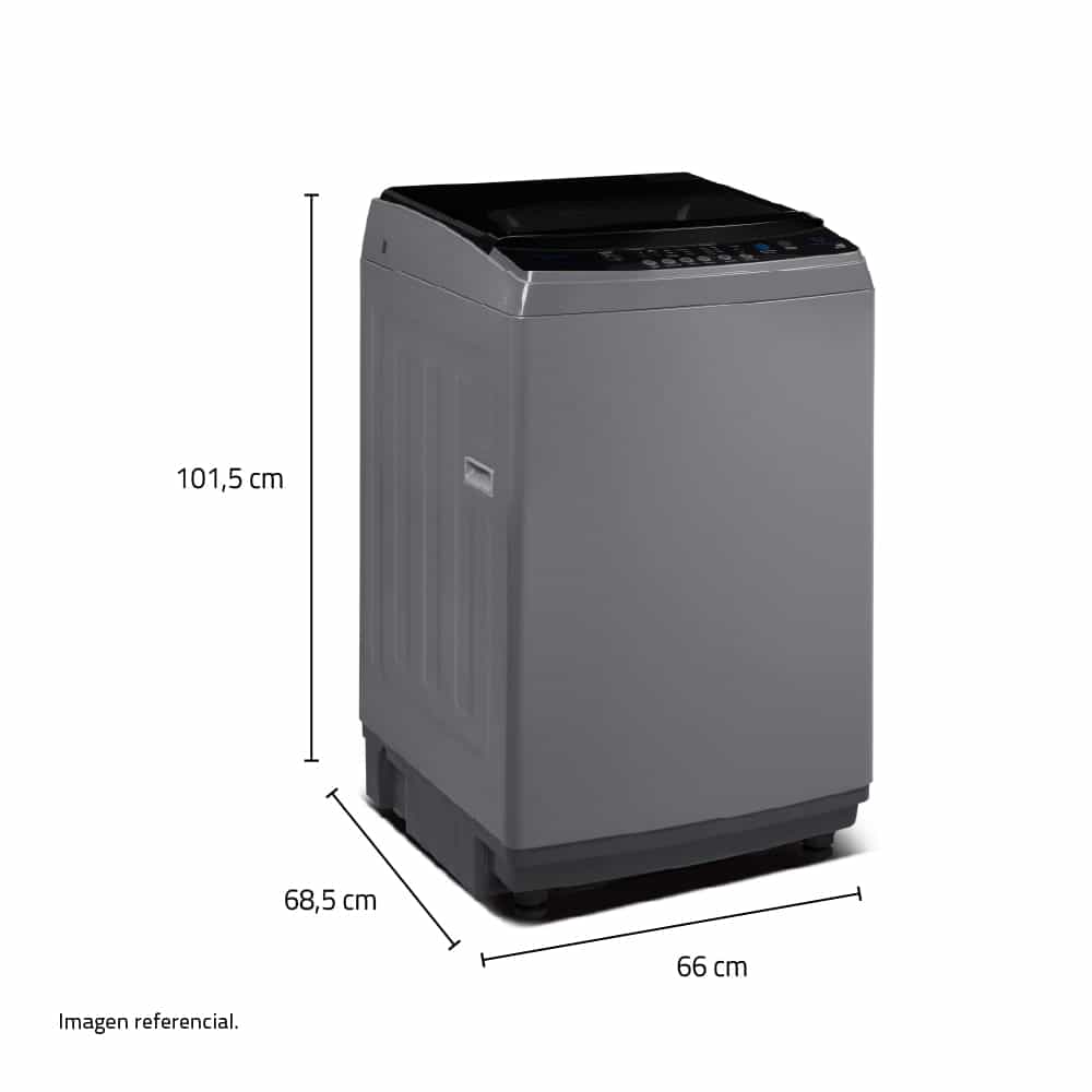 LAVADORA AUTOMÁTICA INDURAMA LRI-18DGR 18KG GRIS OSCURO - 2