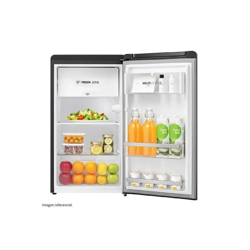 FRIGOBAR INDURAMA 90L RI-109N S-D NEGRO - 6