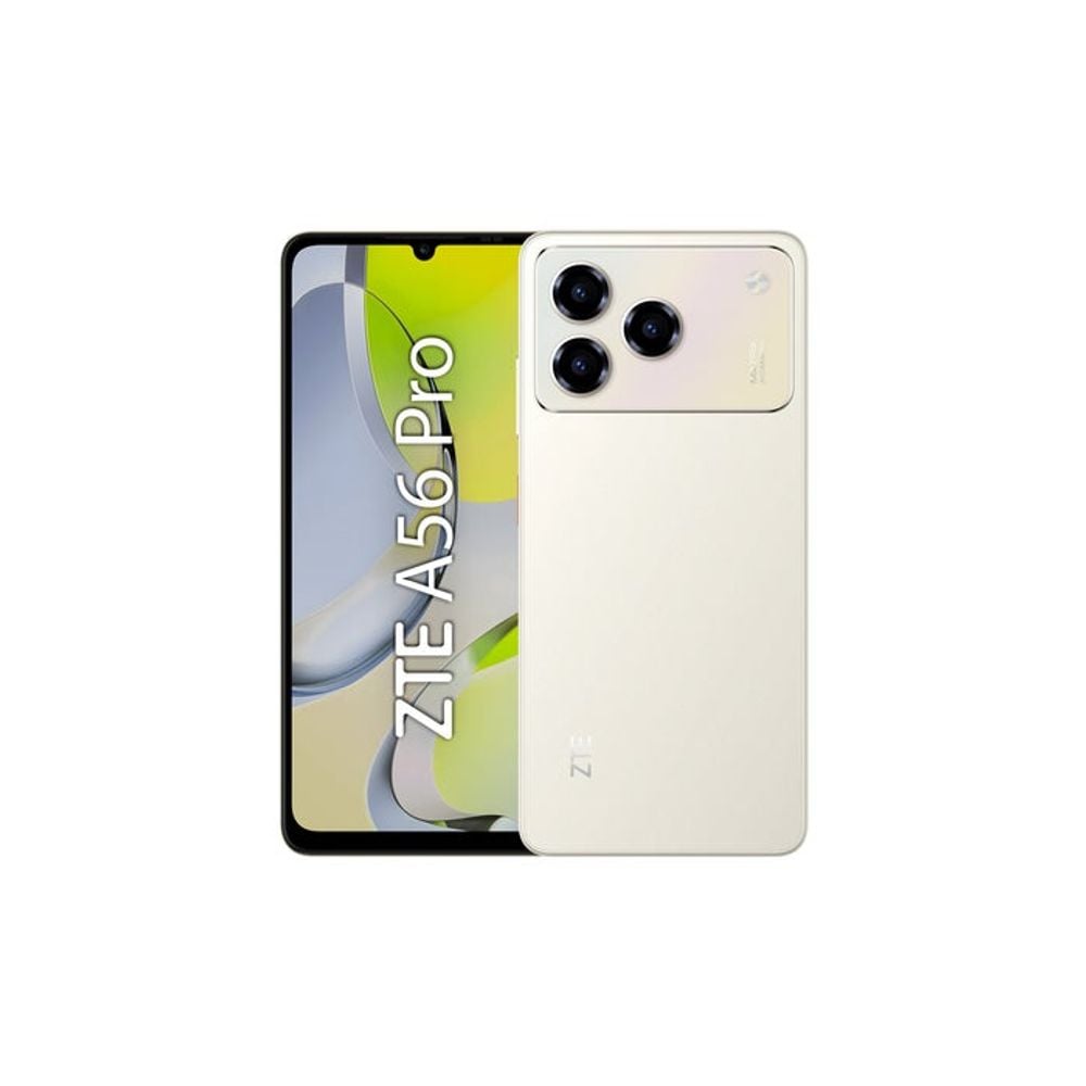 CELULAR 4G ZTE A56 PRO 128GB 4GB RAM + 4GB VIRTUAL 50MP DORADO - 1