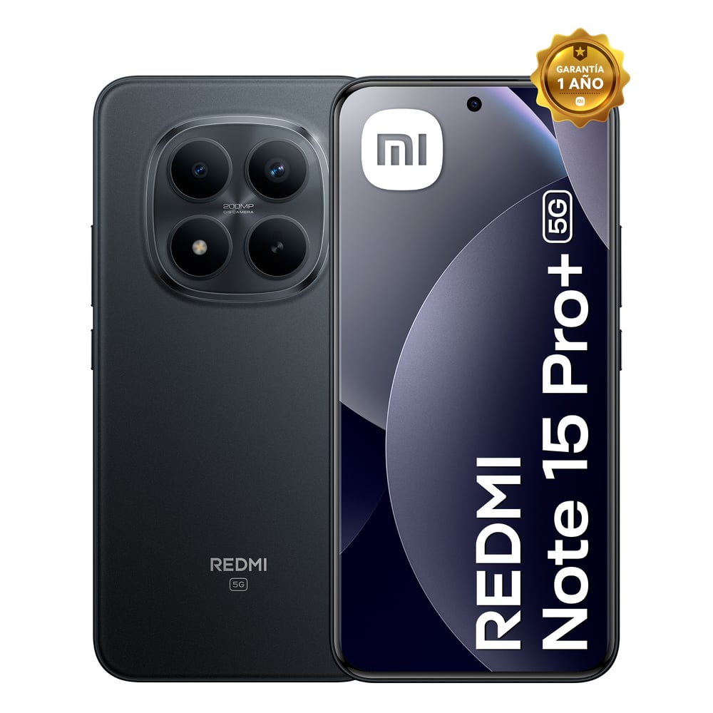 CELULAR 5G REDMI NOTE 15 PRO+ 512GB 12GB RAM NEGRO - 1