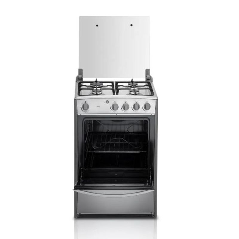COCINA GAS INDURAMA CORUÑA QZ CROMA 4 HORNILLAS - 6