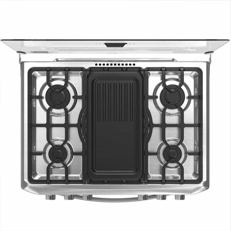 COCINA A GAS MABE 30' 5 HORNILLAS CMP7628FX0 INOX - 3