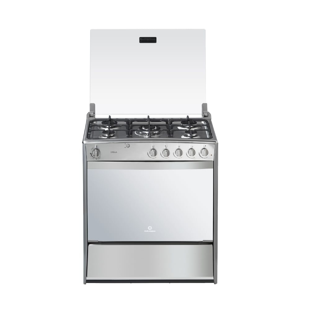 COCINA GAS CIRELLA ZAFIRO 30 CROMA 5 HORNILLAS - 1