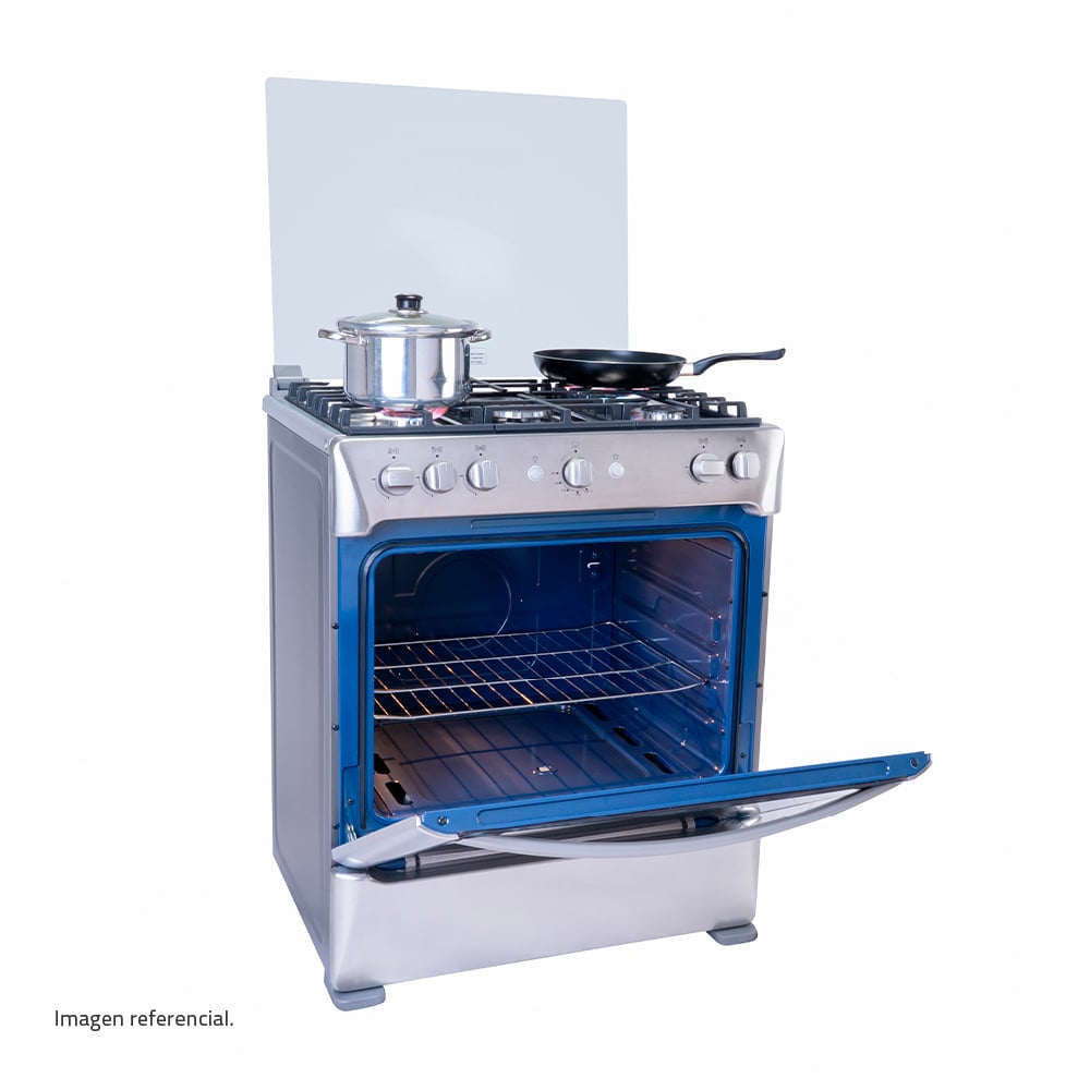COCINA GAS CIRELLA ZAFIRO 30 CROMA 5 HORNILLAS - 3