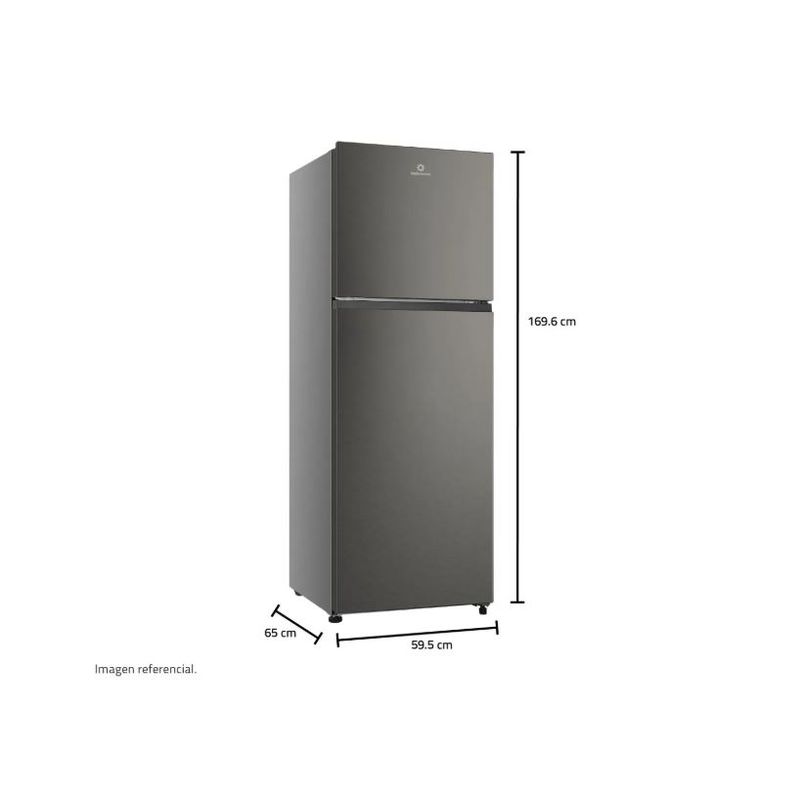 REFRIGERADORA INDURAMA 379L RI-469DI CROMA - 2