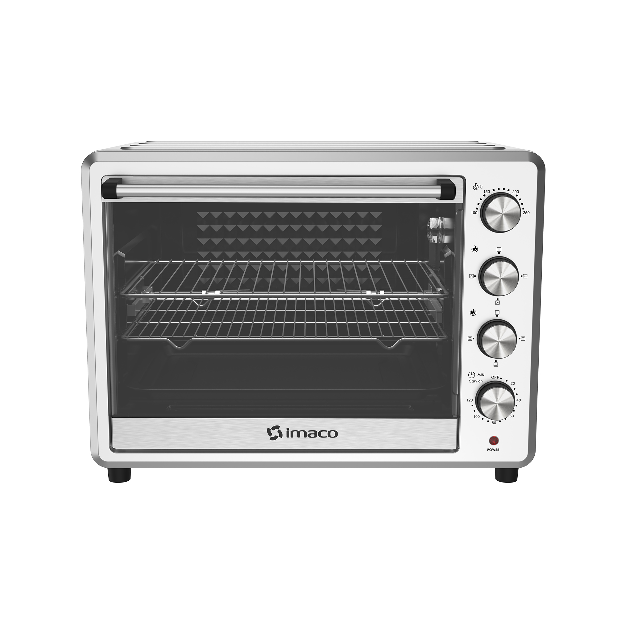 HORNO ELÉCTRICO IMACO 66L IM66 NEGRO - 1