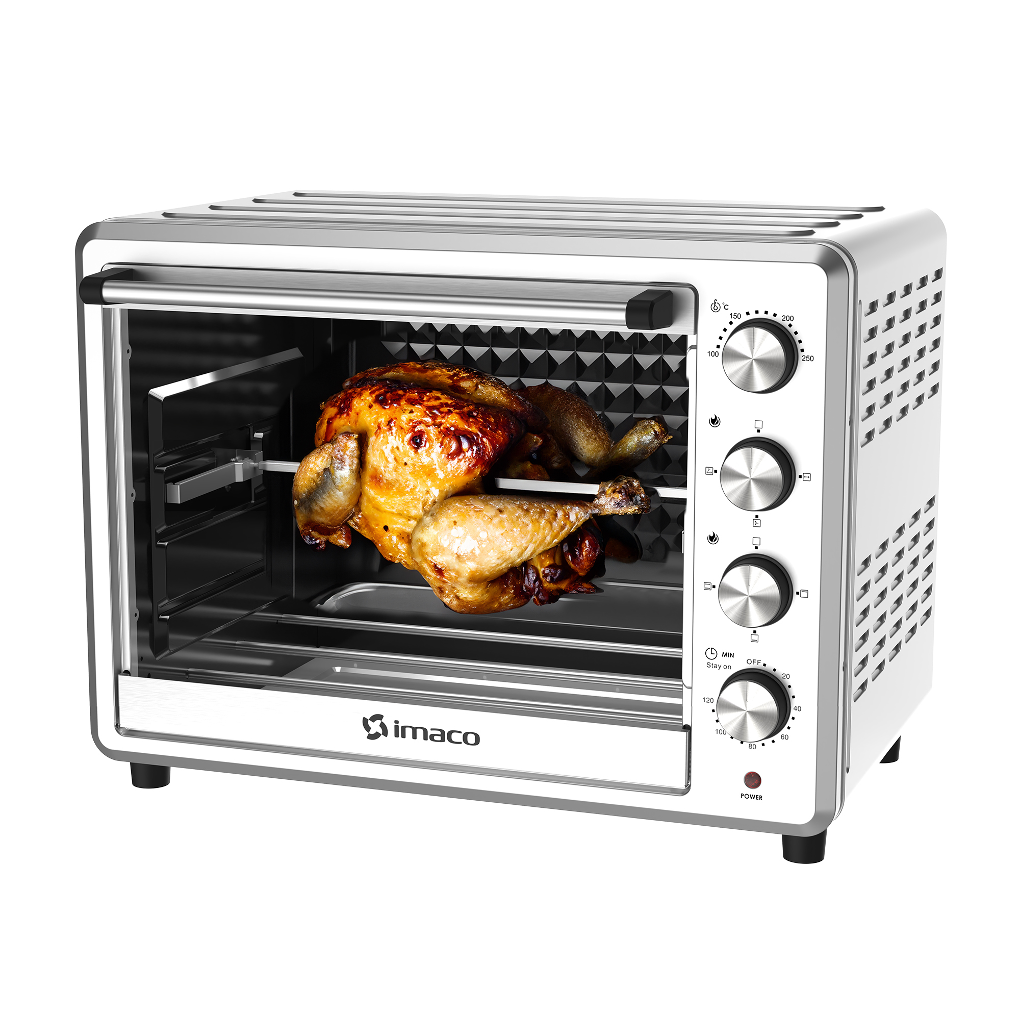 HORNO ELÉCTRICO IMACO 66L IM66 NEGRO - 2