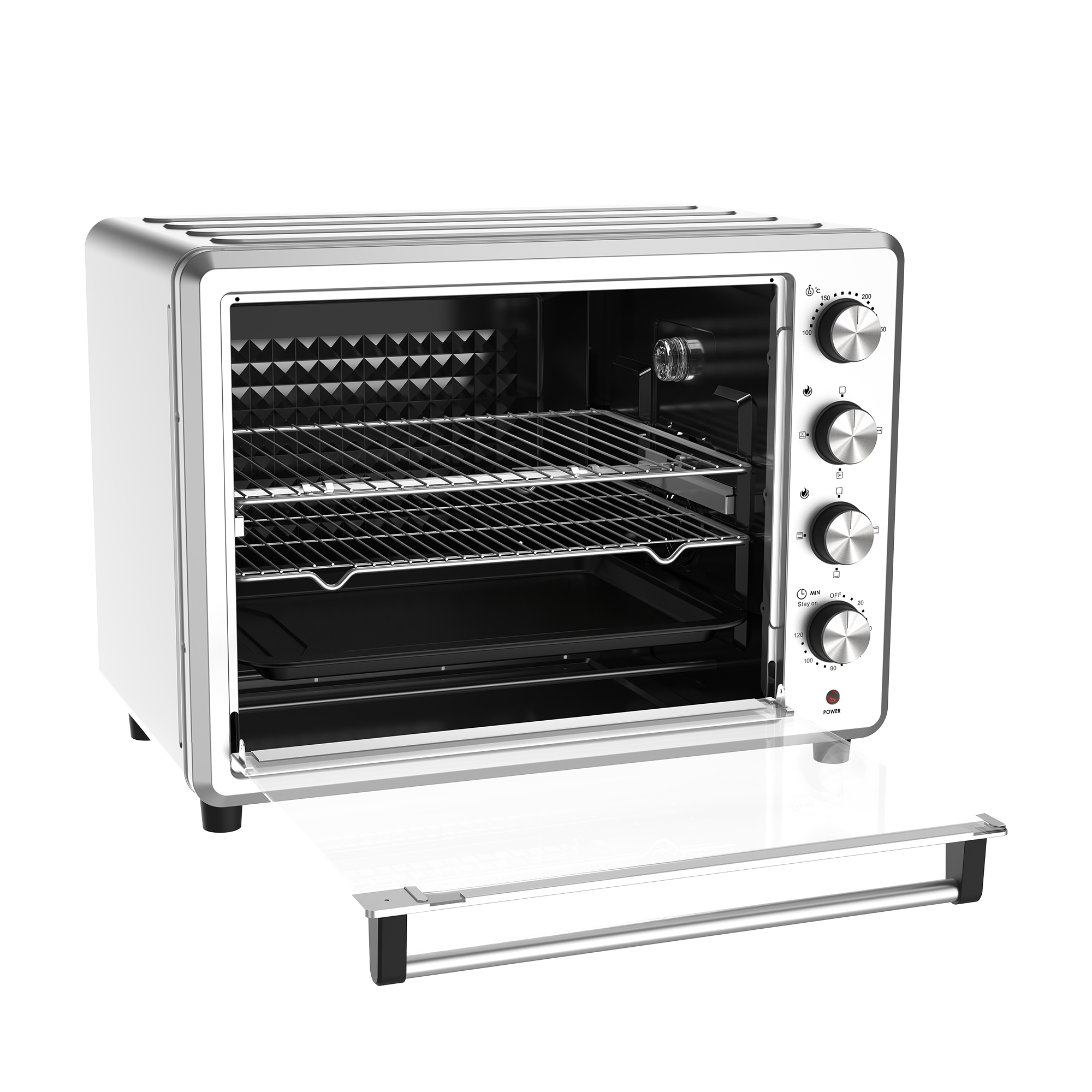 HORNO ELÉCTRICO IMACO 66L IM66 NEGRO - 3