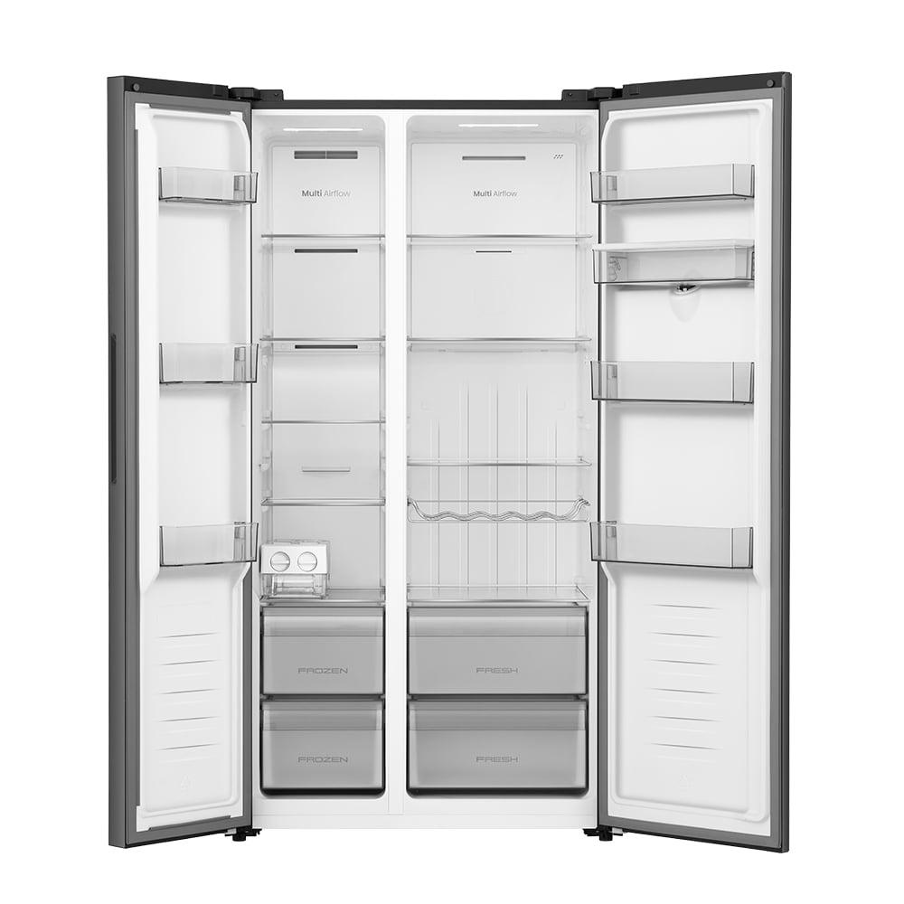 REFRIGERADORA SIDE BY SIDE HISENSE 529L BCD-558W C/D NEGRO - 5
