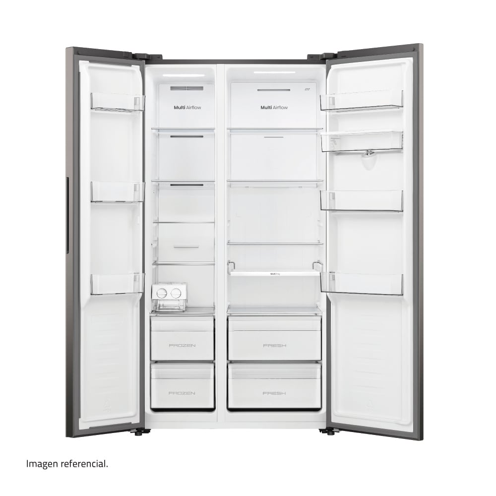 REFRIGERADORA SIDE BY SIDE INDURAMA 529L RI-795DI C/D CROMA - 2