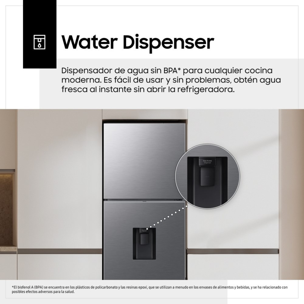 REFRIGERADORA SAMSUNG 301LT RT31DG5220S9PE SILVER - 9