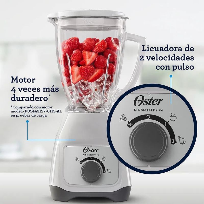 LICUADORA OSTER 15L BLSTKAGWRD053 BLANCO - 1