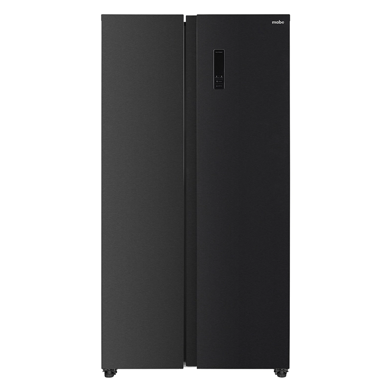 REFRIGERADORA SIDE BY SIDE MABE 436L MSD480LPRPS0 BLACK STEEL - 1