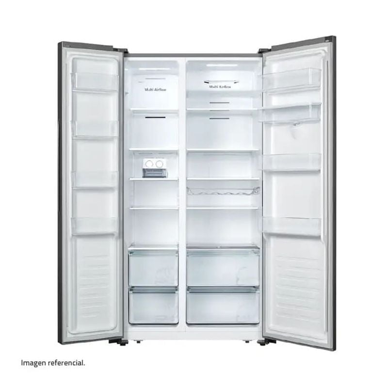 REFRIGERADORA INDURAMA SIDE BY SIDE 508L RI-788DI CROMA - 2