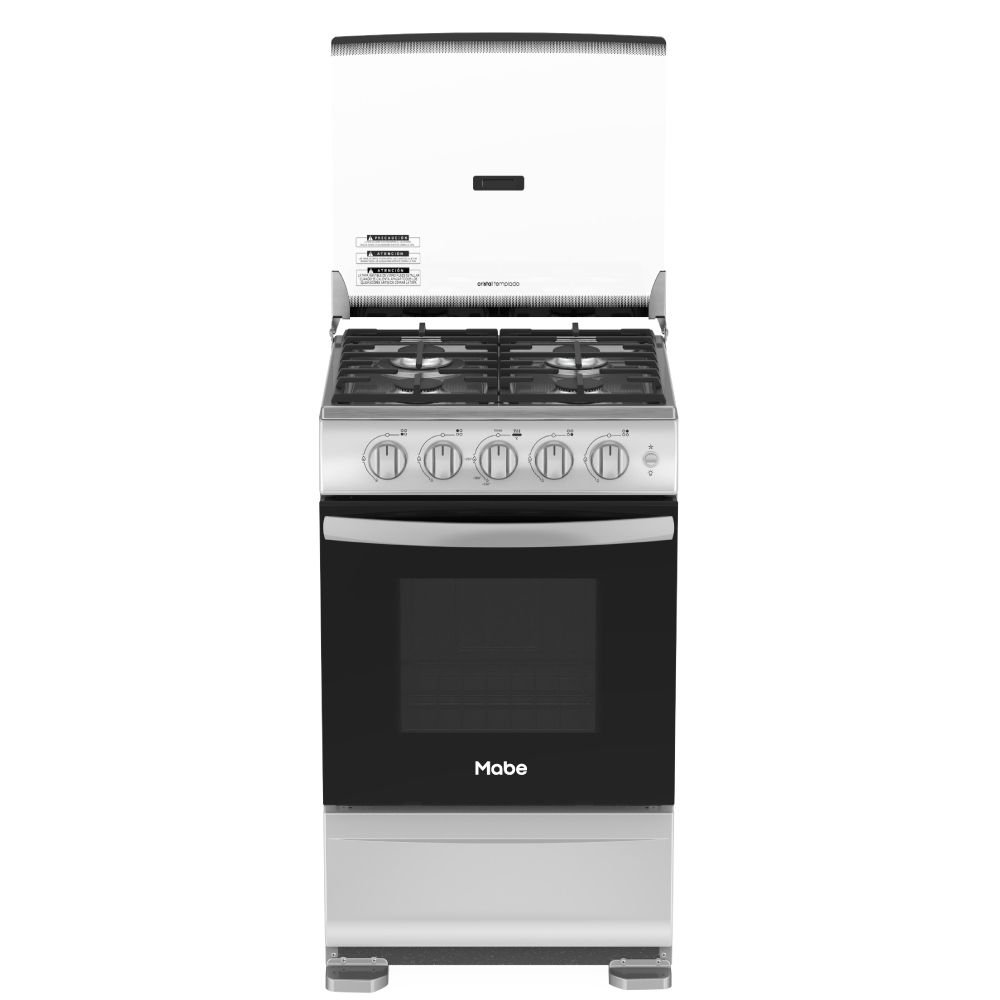 COCINA MABE EMP5120GP2 20' GRAFITO 4 HORNILLAS - 3