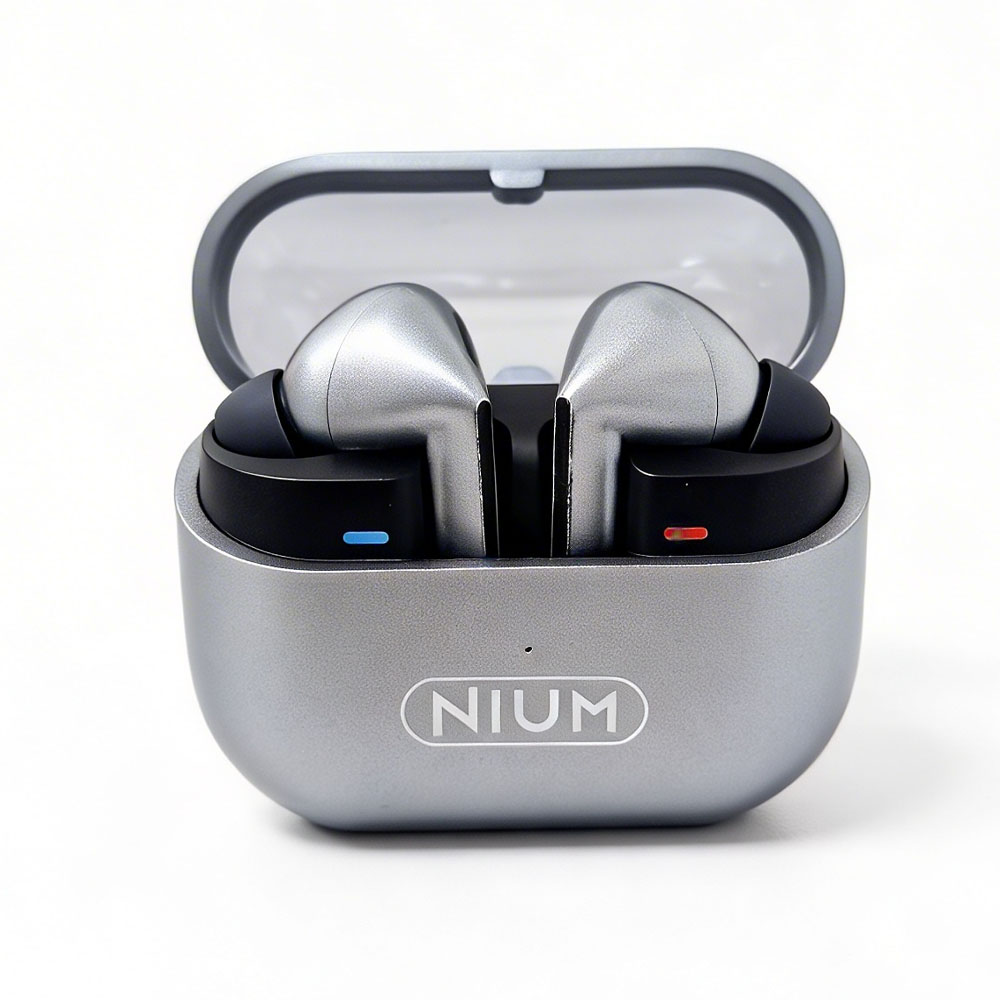AUDÍFONOS TWS IN EAR BLUETOOTH ANC NIUM 6001 GRAFITO - 2