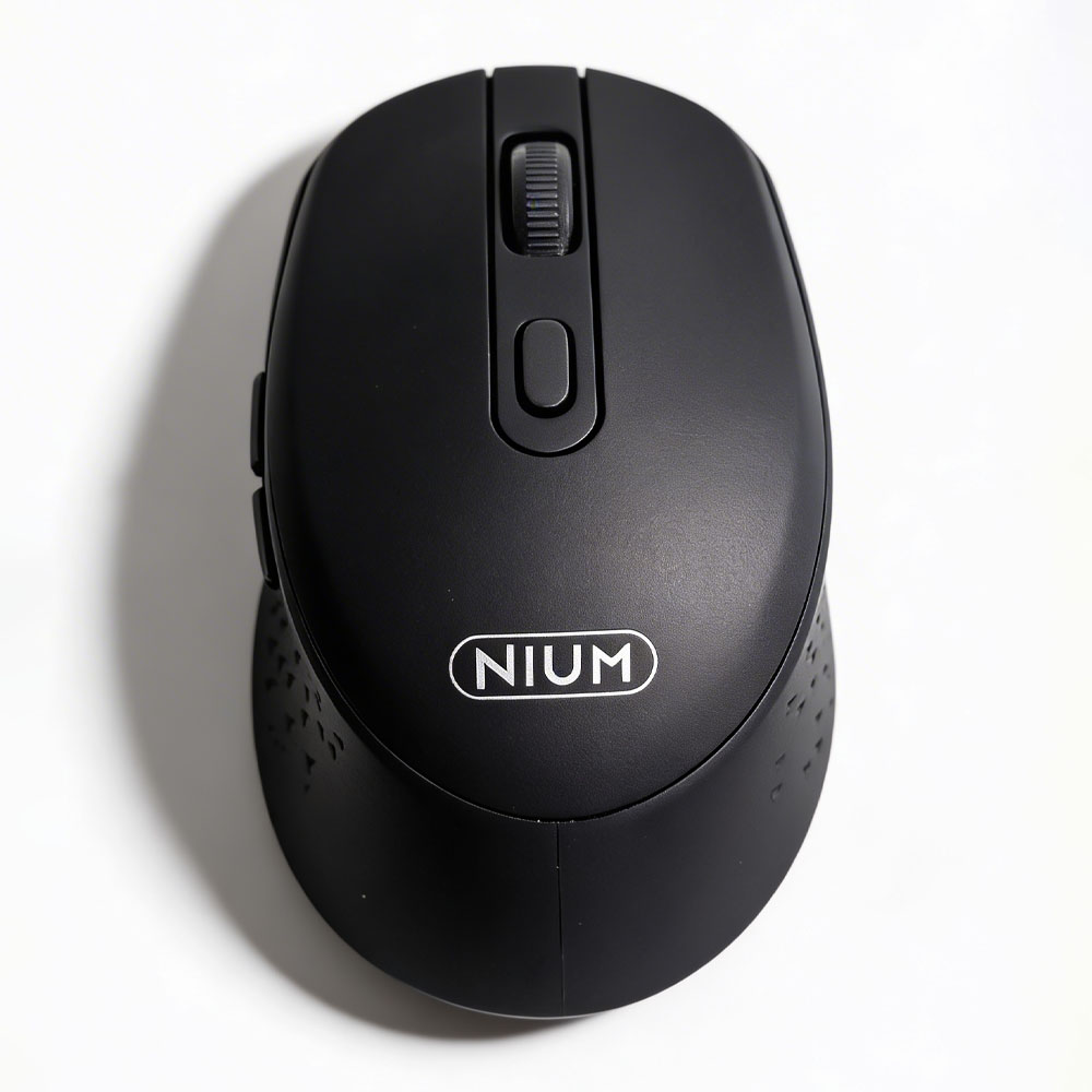 MOUSE INALÁMBRICO 2.4G NIUM 3508 NEGRO - 1