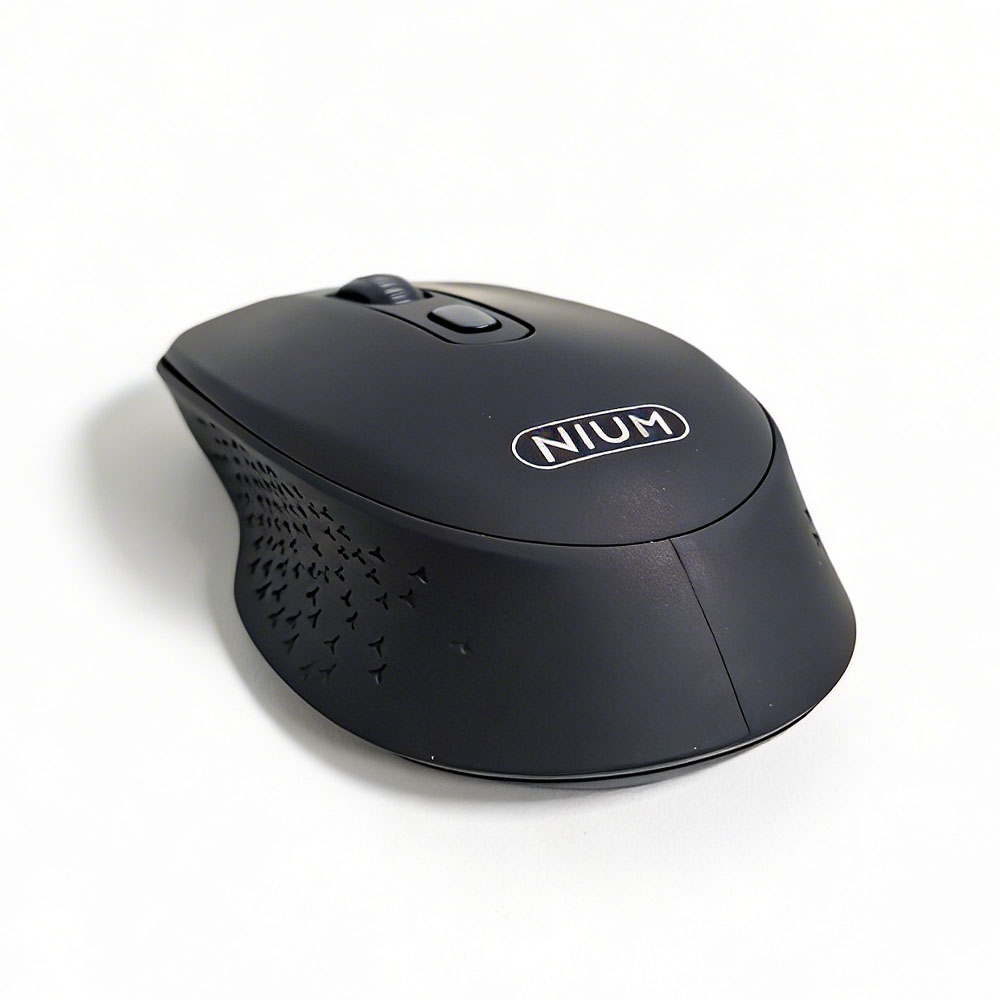 MOUSE INALÁMBRICO 2.4G NIUM 3508 NEGRO - 4