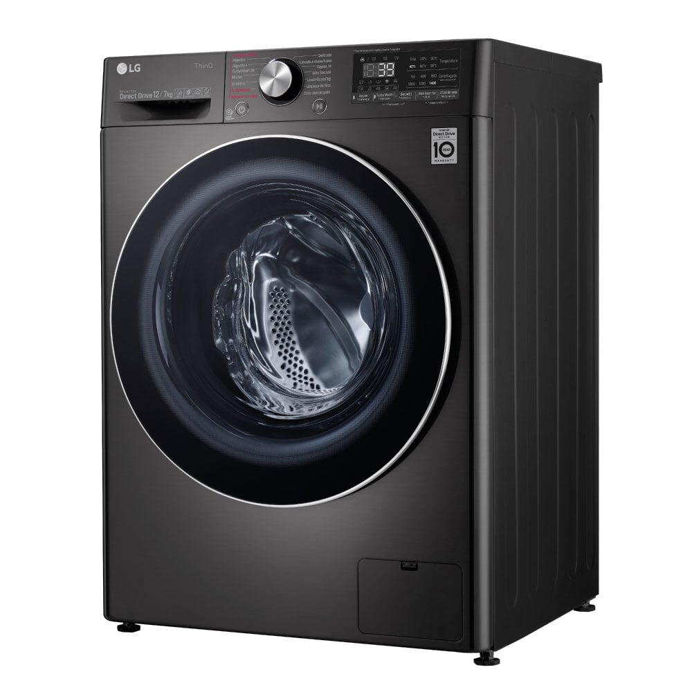 LAVASECA LG WD12PVC3S6C 12/7 KG CARGA FRONTAL NEGRO ACERO - 3