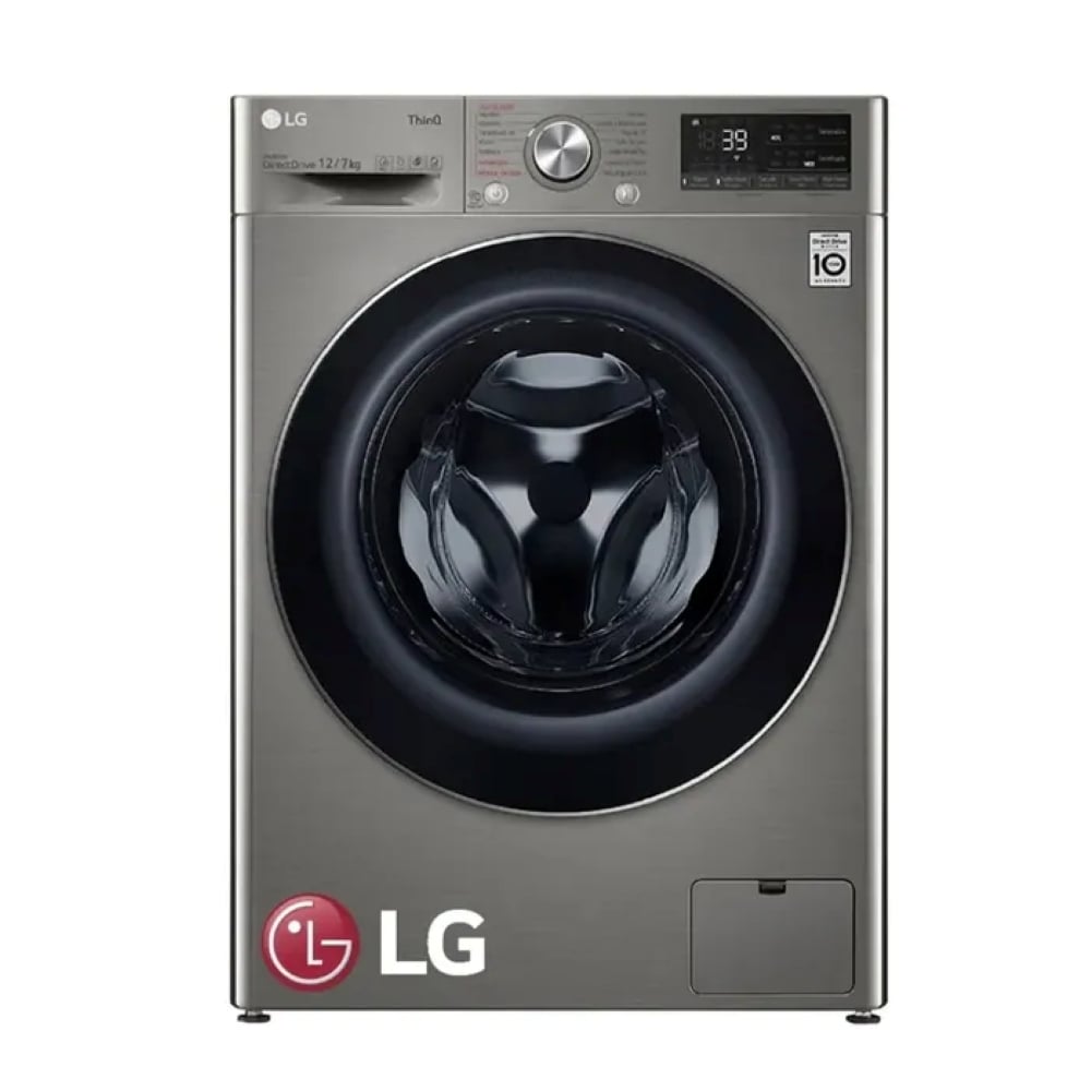 LAVASECA LG WD12PVC3S6C 12/7 KG CARGA FRONTAL PLATEADO - 1
