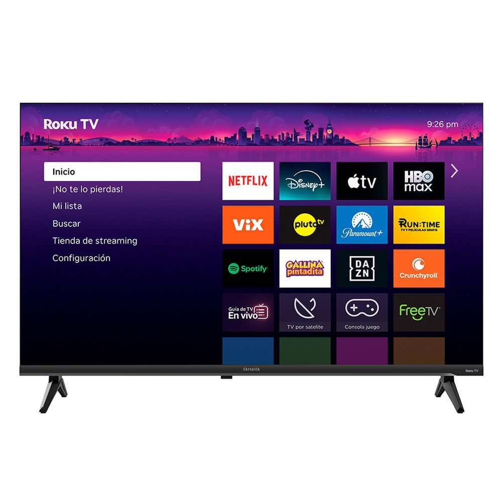 COMBO TELEVISOR SMART HD 32' AIWA ROKU TV AW32B2RK 2025 + BARRA DE SONIDO AIWA AWSBH20 40W BLUETOOTH - 2